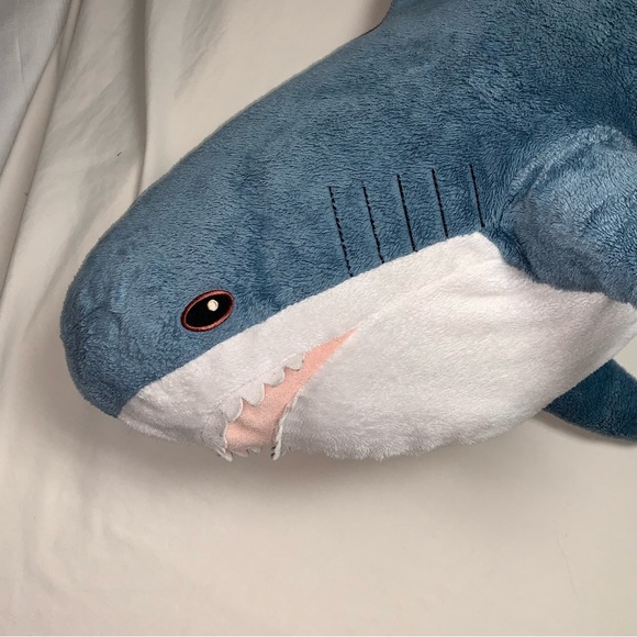 Giant Shark Plush Stuffed Animal TikTok Toy Soft Reading Pillow Lovey Ocean Cozy - Picture 8 of 11